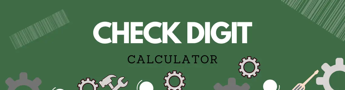 Barcode Check Digit Calculator