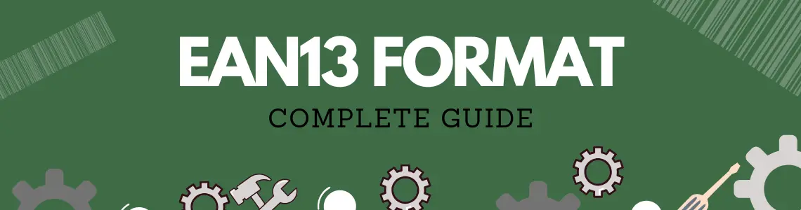 EAN 13 barcode format